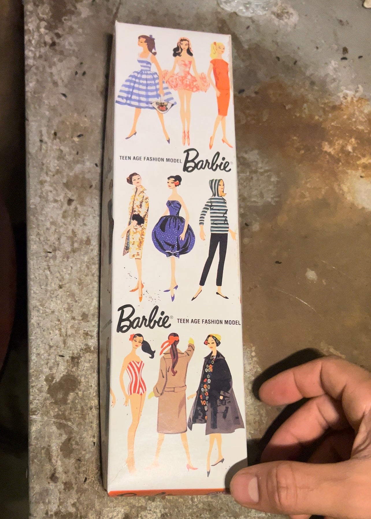 Barbie I found in my fish shack (35th with the box)