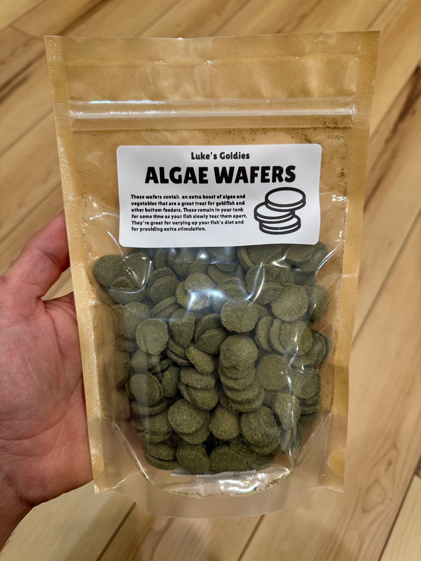 Luke's Goldies Algae Wafers (7oz)