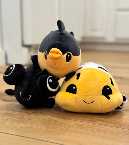 Goldfish Plushy Bundle! (Lil Dumpy, Jill, & Mr. Cow)