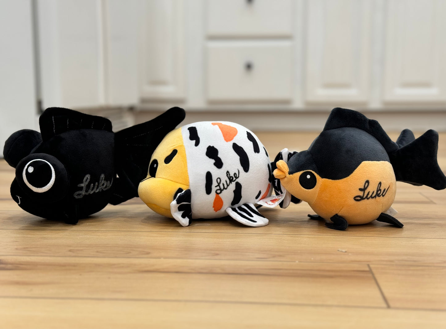 Goldfish Plushy Bundle! (Lil Dumpy, Jill, & Mr. Cow)