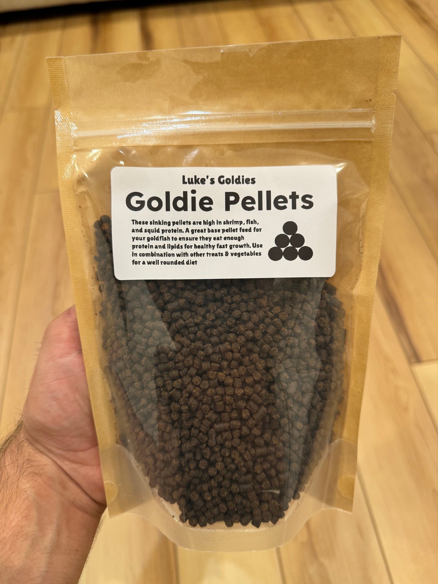 Luke's Goldies Goldfish Pellets (300g)